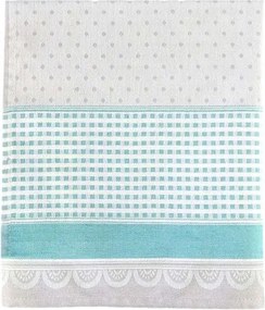 Zefirek pamut konyhai törlőkendő 50x70 világos türkiz