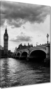 Vászonkép 80x120 Big Ben híd Anglia
