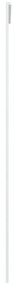fehér ESG üveg és alumínium tolóajtó 76x205 cm