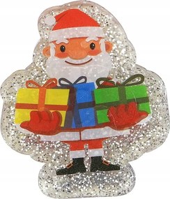 Gél Dísz Ablakra Mikulás karácsonyi Led