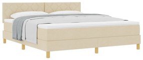 Box Spring Ágy Matraccal Krém 180x200 cm Háló