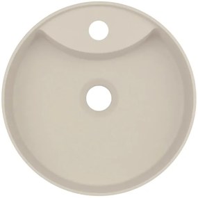 Deante CQS_5U4B SILIA 36 cm gránit mosdó, asztalra, bézs, nyílással