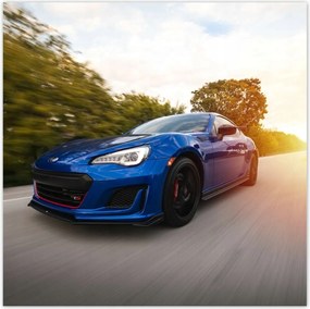 Fotótapéták 312x312 Autó-Motor Kék Autó