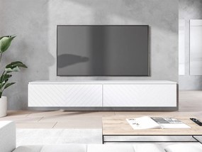 TV szekrény Dlana 180 MDF (fehér + fehér halcsont) . 1106205