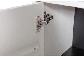 Világosszürke borovi fenyő tálalószekrény 53x230 cm Basic – vtwonen