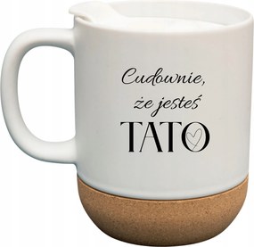 Fehér Bögre Parafa Vicces Ajándék Apák Napja Csodálatos, Hogy Apa Vagy