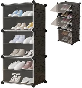 PreHouse Moduláris cipős szekrény 6 szintes