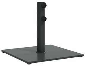 négyzet alakú napernyőtalp Ø32/38/48 mm-es rúdhoz 17 kg