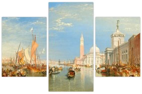Kép - Joseph Mallord William Turner, Venice the Dogana and San Giorgio Maggiore, reprodukciók (90x60 cm)