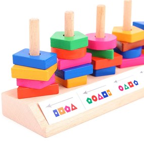 Formaválogató Montessori fajáték