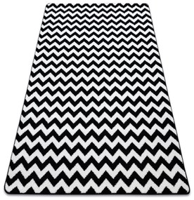 Sketch szőnyeg - F561 krém/fekete- Cikcakk