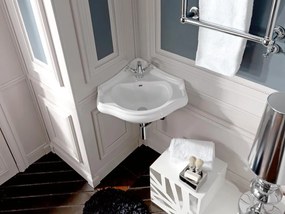 Kerasan, RETRO wc ülőke, fehér / króm, 109001