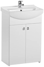 Cersanit Bianco szekrény 57x34x79.4 cm álló, mosdó alatti fehér S509-031-DSM