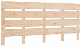 tömör fenyőfa fejtámla 180 x 3 x 80 cm