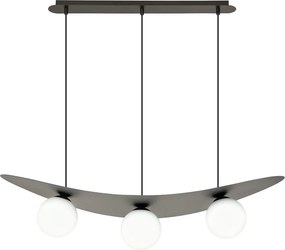 Emibig modern függeszték aura fehér fekete emi1301/3