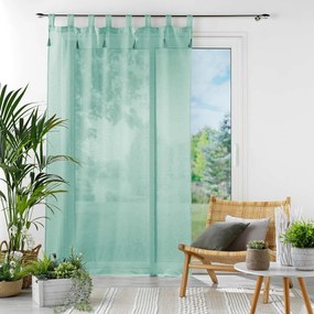 Zöld átlátszó függöny 140x240 cm Dalila – douceur d'intérieur