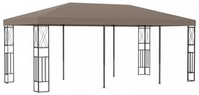 tópszínű szövetpavilon 6 x 3 m