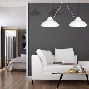 Csillár zsinóron GUSTAV 2xE27/60W/230V