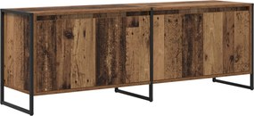 vidaXL TV szekrény Öreg fa 140 x 36 x 49.5 cm Faanyag