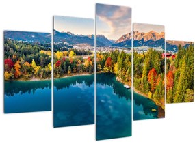 Kép - Urisee-tó, Ausztria (150x105 cm)