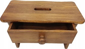 Pácolt Szék Fiókkal Dió Zsámoly Ryczka Zydel Etetőszék