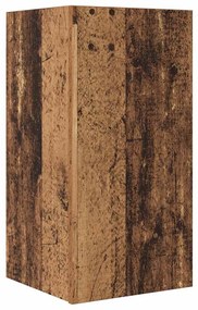 TV szekrény garnitúra 4 pcs Régi fa 30.5 x 30 x 60 cm Faanyag