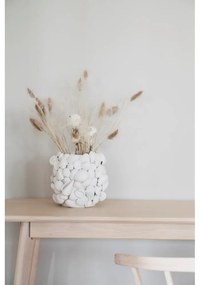 Natúr színű konzolasztal tölgyfa dekorral 120x40 cm Yumi - Rowico