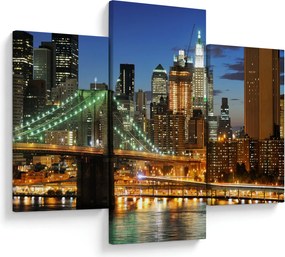 Kép - Híd New Yorkkal (90x60 cm)