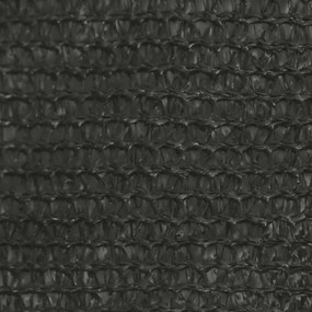 antracitszürke HDPE napvitorla 160 g/m² 3 x 4 x 5 m
