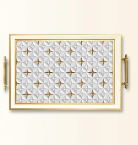 Üveg tálca, 38×24 cm – TPB9805