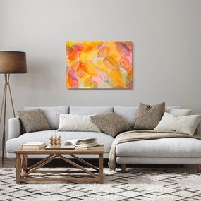 Kép - Háttér az őszi levelekből (üvegen) (70x50 cm)
