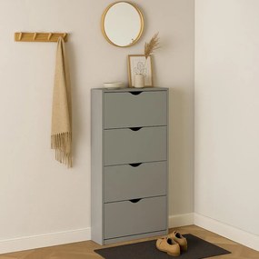 AVENBERG SLIM FLIP 4 Cipőtartó - szürke