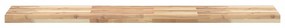 3 db kezeletlen tömör akácfa függőpolc 120 x 30 x 4 cm