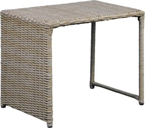 Bézs-világosbarna kétszemélyes kerti lounge szett Modular – Unique Furniture