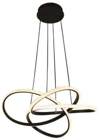 LED dimmelhető csillár kábelen LED/95W/230V 3000-6500K átm. 57 cm + távirányító