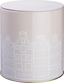 COOKIE JAR fém tárolódoboz, Amsterdam Ø13,5 cm