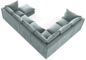 Kék sarokkanapé (bal oldali-U alakú) Manao – Makamii