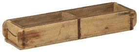 Tálca 60,5x15x9 cm Újrahasznosított Tömör Fa
