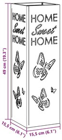 Napernyő Állvány Olívazöld 15.5 x 15.5 x 49 cm Acél