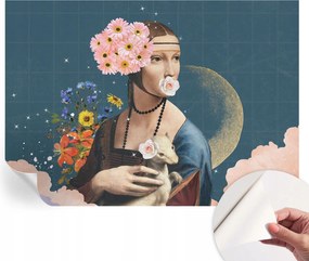 Design fali fotótapéta öntapadós virágos elegancia 208x146