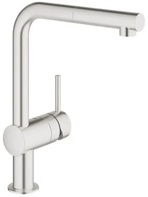 Mosogató csaptelep Grohe Minta kihúzható zuhannyal supersteel 32168DC0