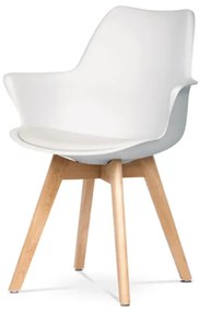 Autronic Étkezőszék műanyag fehér CT-771 WT
