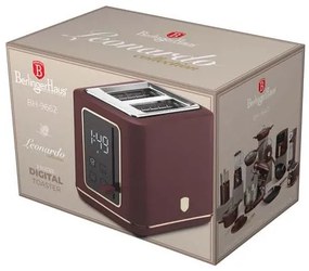 BerlingerHaus Digitális kenyérpirító (870 W) Leonardo Collection BH/9662