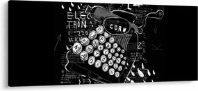Kép - Rajz Banksy stílusában (120x50 cm)