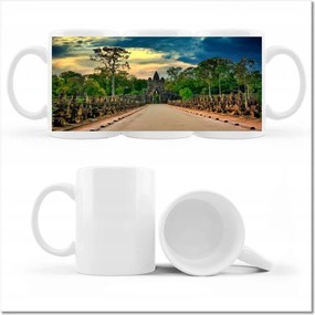 Tonle Om South Gate fényképes bögre