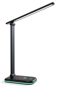 LED RGBW Dimmelhető asztali lámpa NOBLITE LED/7W/5V 3000/4000/6500K fekete