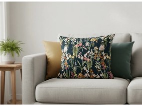 Díszpárnahuzat MYSTIC GARDEN 50x70 cm, sötétzöld