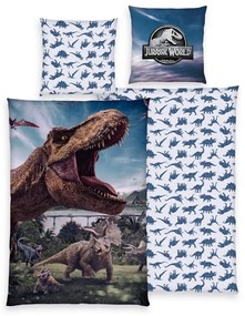 Herding Pamut ágynemű Jurassic World, 135 x 200cm, 80 x 80 cm