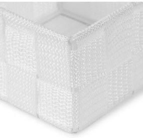 Compactor S TEX fiókos tároló szervező, 12 x 12 x7 cm, fehér, S