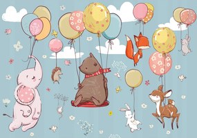 Gyerek fotótapéta Skandináv lufik 312x219